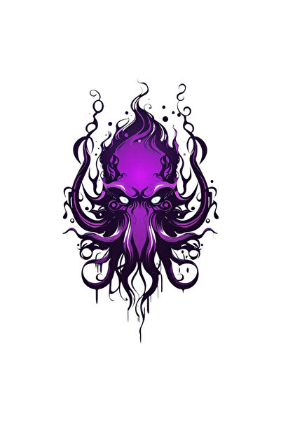 INOVATIX Σετ 8 τεμαχίων, Αυτοκόλλητο Χταποδιού, INOVATIX®. 6 εκ.