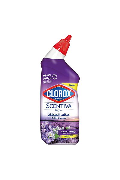 Clorox Scentiva Toilet Cleaner Tuscan Lavender Bleach Free