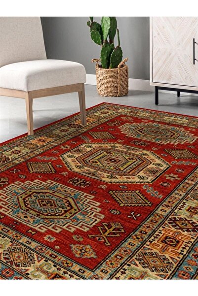 Serteks Mısır Kilimdesenli Halı, Dokuma Taban Dekoratif Şönil Ks-dkm-116