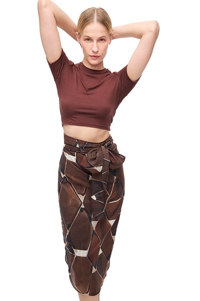 Perspective Resort Black Color Comfortable Fit Pareo