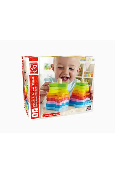 Hape DOUBLE RAINBOW TOWER