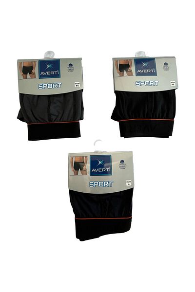 hazelin Ανδρικό 3 τεμάχιο Lycra Cotton Sport Model Boxer HZL25S-AV02