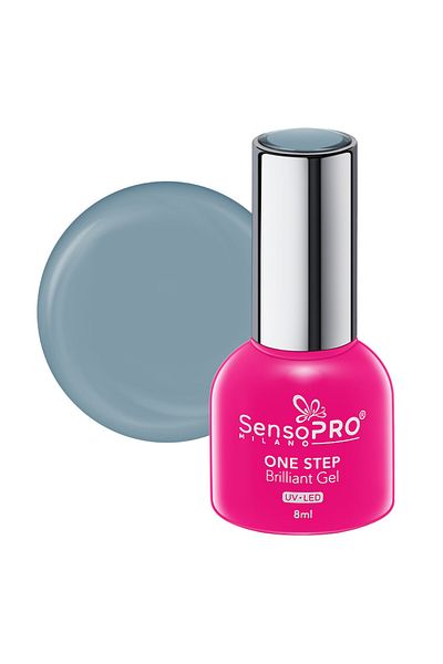 SensoPRO Milano Oja semipermanentă Brilliant într-un singur pas, 8 ml, Inspire Blue #23