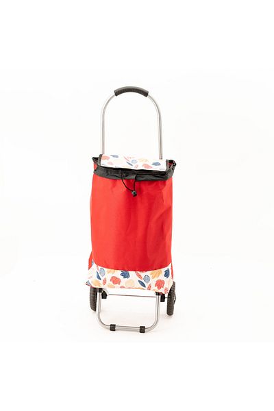 Master Shopping Cart, 2 Wheels, 28 L, Red