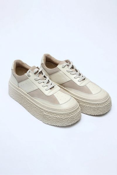 Perspective Beige Color Women's Shoes