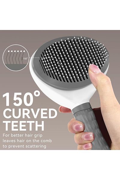 NEXIFY Cat Hair Brush - Pet Hair Remover, Cat Shedding & Grooming Brush