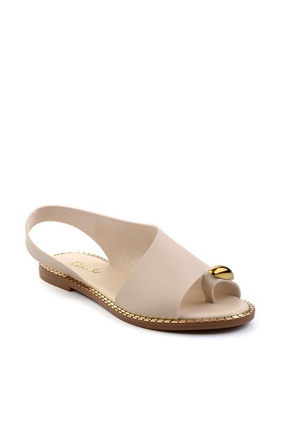Bambi Beige Women's Sandals K 05021010709