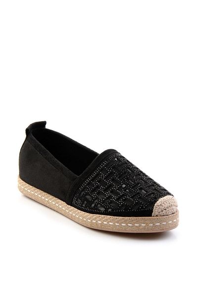 Bambi Black Women's Espadrille K01117090802
