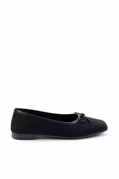 Bambi Matte Black Women's Ballerina Ballerina K01641015038