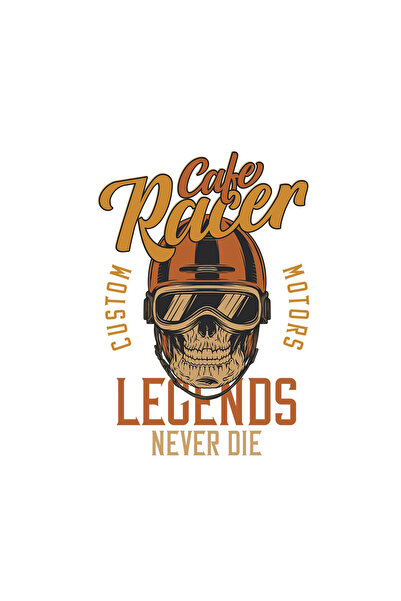 INOVATIX Set de 8 piese, autocolant Cafe Racer Custom Motors, INOVATIX®. 6 cm