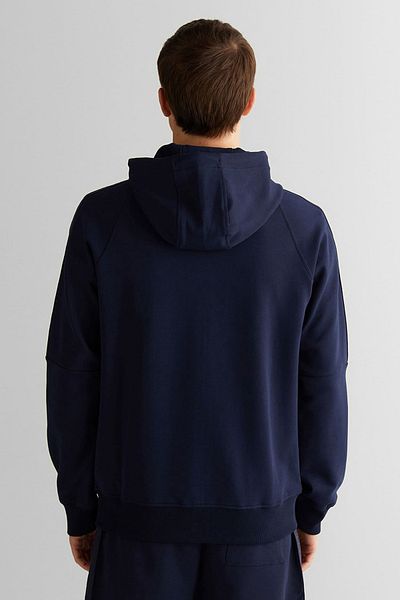 Gant Men's Regular Fit Hooded Sweatshirt - Navy Blue