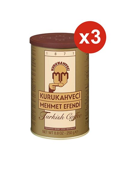 Mehmet Efendi Cafea măcinată turcească 250 g x 3 bucăți