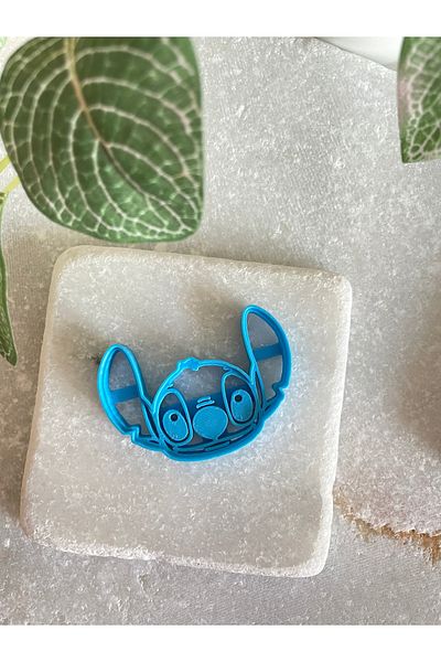 By Selen Suyolcu Stitch Cookie Stamp and Cutter