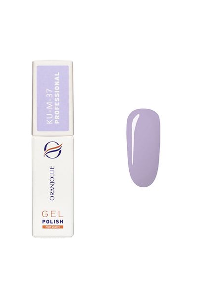 Intisimo Oja semipermanentă, profesională, ojă gel, cod KU-M37, 12ml, lucioasă, violet