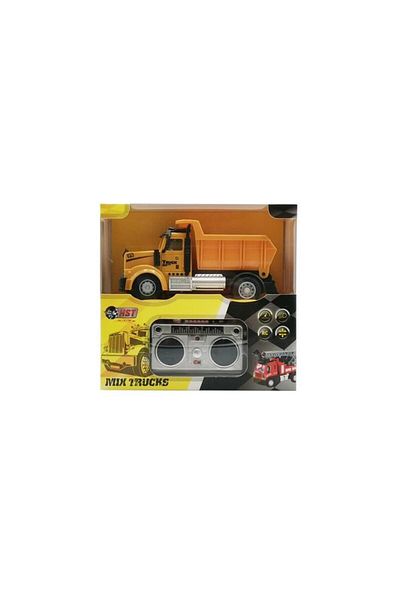 Generic HST 4-Way Drive Dump Truck with Remote Control for Kids Yellow 6158-H9