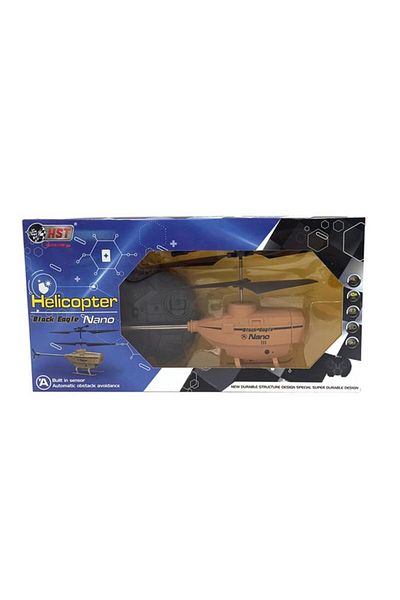 Generic HST Nano Channel Helicopter with Remote Control for Kids Yellow and Black LH-2023-C1
