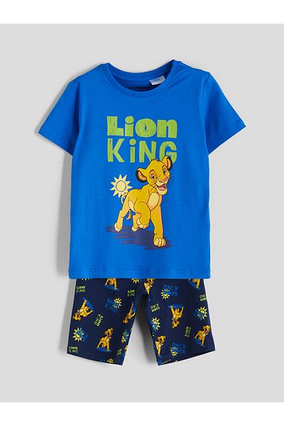 LC Waikiki Set de pijamale pentru bebeluși din țesătură pieptănată din bumbac 100% cu mărime standard