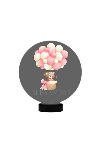 OEM Lampa led personalizata pentru camera copilului, 7 culori RGB, pentru ALEXANDRA