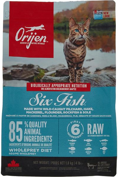Orijen Six Fish Cat 1.8kg