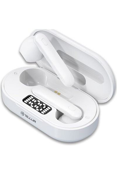 TELLUR Tellur Flip True Wireless Bluetooth Headphones, White