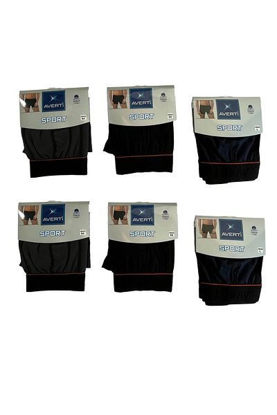 hazelin Ανδρικό 6 τεμάχιο Lycra Cotton Sport Model Boxer HZL25S-AV02
