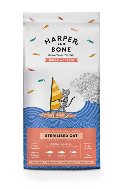 Harper & Bone Cat Sterilised Ocean Wonders 2 Kg