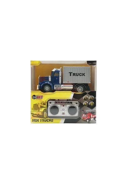 Generic HST 4-Way Drive Toy Truck with Remote Control for Kids Blue and Grey 6158-H6