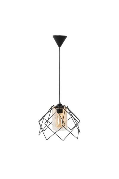 ERS TE Black Pendant 1xE27 60W