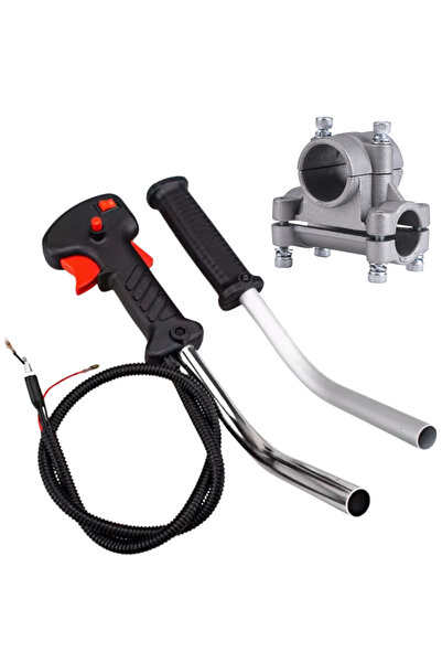 Backer Yan Tırpan Kol + Tetik Komple (Tüm Modellere Uyumlu) + Kelepçe Bağlantısı 26 MM