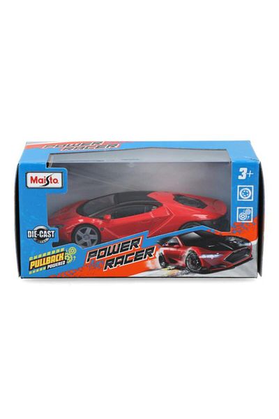 Generic Maisto Durable Plastic Realistic Design Pull-Back Power Racer Car Assorted Color