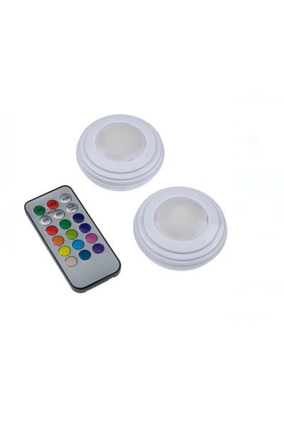 Jumbo Set 2 Lampi LED Multicolor cu Telecomanda