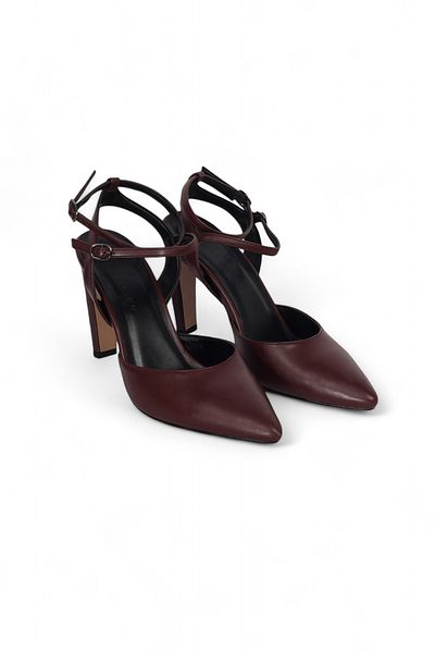 Perspective Shoes Burgundy Shoes