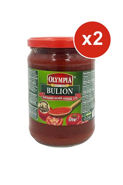 Olympia Tomato Broth 18% , 575 ml X2pcs