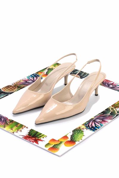 Bambi Nude Women's Classic Heeled Shoes K01461110308