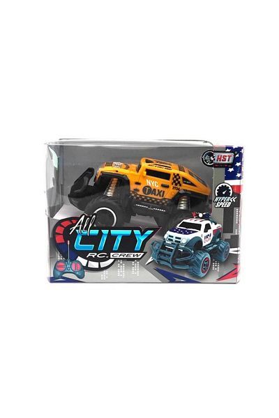 Generic HST Hyper Speed NYC All City Crew Remote Control Truck Yellow and Black 6146A-H3