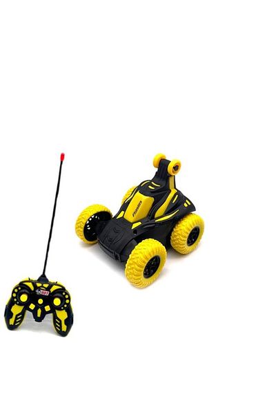 Generic HST High Speed Spin Stunt Remote Control Dump Truck for Kids Yellow and Black 282-C2