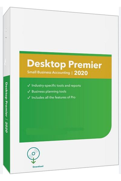 INTUIT Quick Book Premier Accountant UK 2020 2 Users
