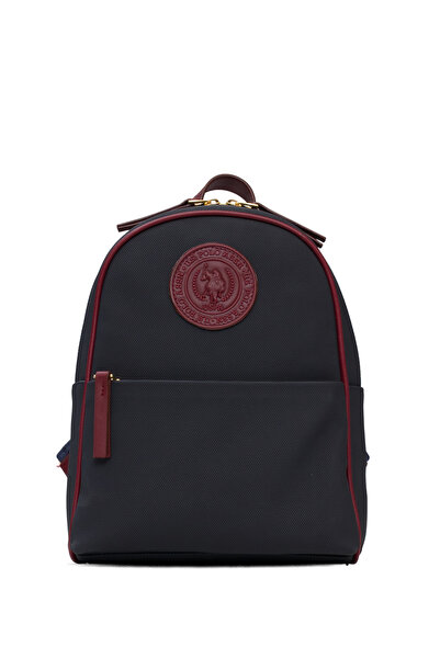 U.S. Polo Assn. Rucsac de damă bleumarin-visiniu Us25671