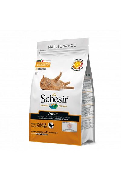 Schesir Cat Dry Food Maintenance with Chicken Adult 1.5kg