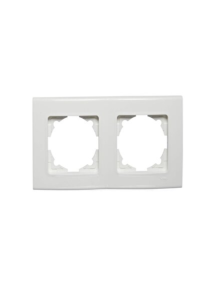 VİKO LİNNERA İKİLİ YATAY ÇERÇEVE BEYAZ