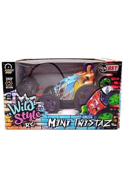 Generic HST Mini Twistaz Wild Style R/C Racing Car with Remote for Kids Multicolor 77755