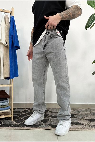 CLASSİCS MEN Ανδρικό φαρδύ τζιν παντελόνι Captiva Denim