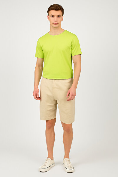 FATELLA Ανδρικό Απλό T-Shirt – Μεσαίας πυκνότητας ύφασμα, Κατάλληλο για καθημ...