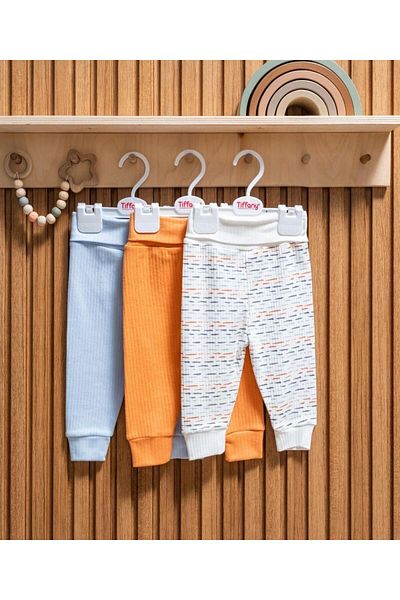Tiffany Striped Theme 3-Piece Bottom Without Booties