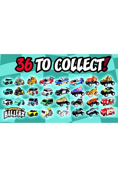 Generic HST Mystery BallerZ Assorted Style Collectible R/C Surprise Vehicle Ball Green BZ001-A5