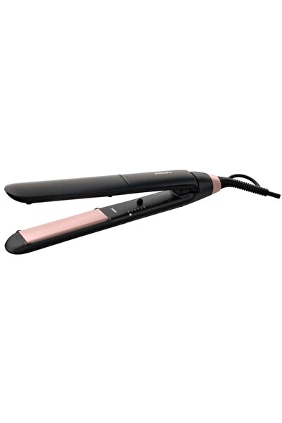 Philips Ισιωτικό μαλλιών Philips StraighCare Essential BHS378/00, τεχνολογία ThermoProtect, μαύρο