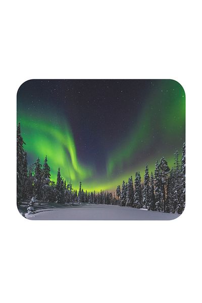 OEM MousePAD Gaming/personal, pentru pasionatii de natura, Aurora Boreala