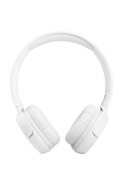 JBL Tune 510 Wireless On-Ear Headphones, Bluetooth, 40 Hours Battery, White
