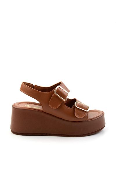Bambi Tan Women's Sandals K05154100509