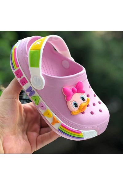 Pandalina Girl's Sandals Anti-Slip Sole Sandals Sea Pool Kindergarten Nursery Sandals